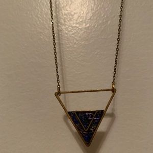 Triangle necklace